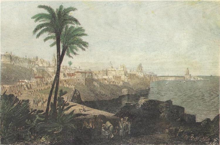 Henri Rousseau Algiers(General view) Engraving